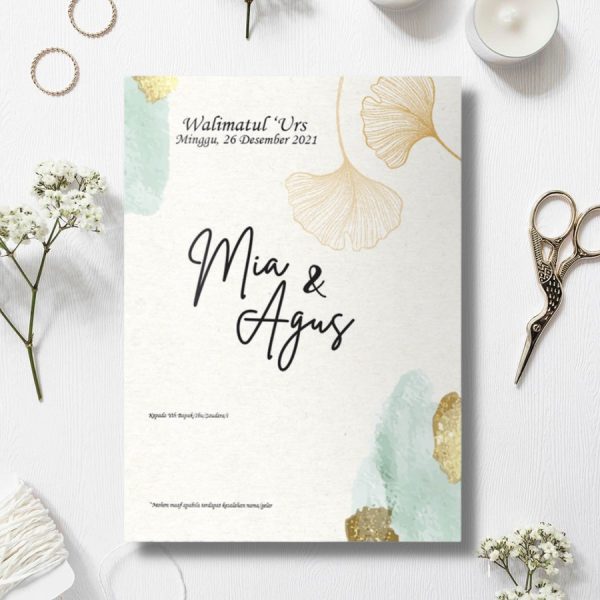 Rustic Wedding Invitation Letter