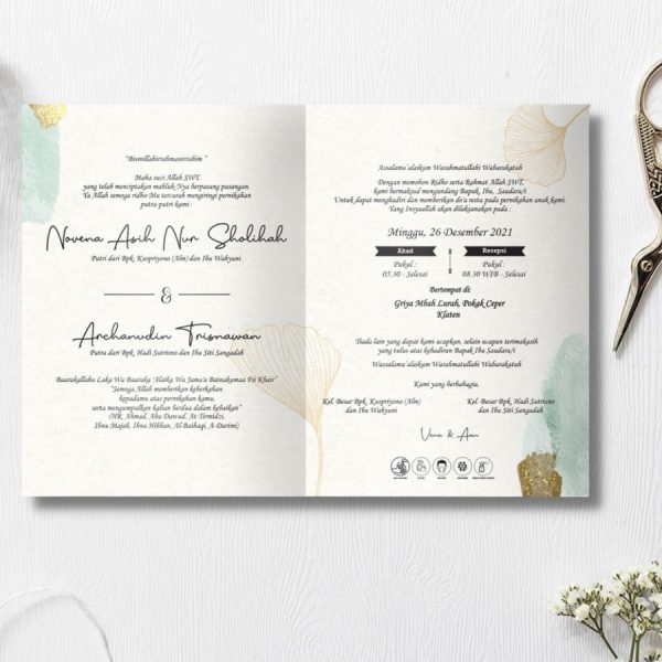 Rustic Wedding Invitation Letter
