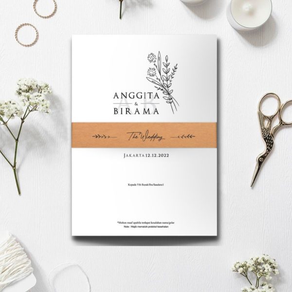 Undangan Nikah Simple Tapi Elegan